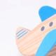 Handmade Pine Wood Aeroplane Drawer Knob for Kids